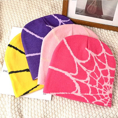 Meaculpa Y2K Knit Beanie for Women and Men - Luxury Winter Cap HM03